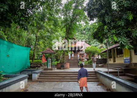 Ikkare Kottiyoor Tempel, Kerala Stockfoto