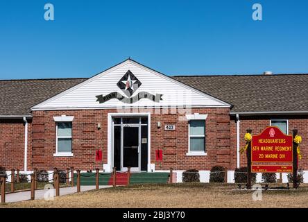 Marine Corps Base Camp Lejeune in North Carolina. Stockfoto