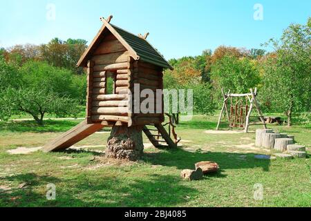 Kinderspielplatz im Park Stockfoto