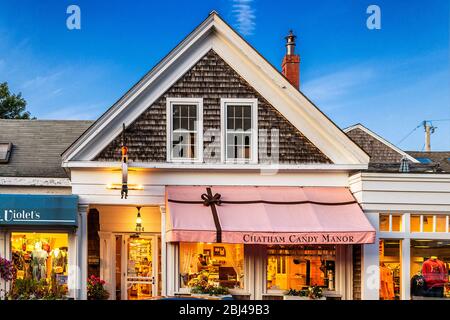 Candy Manor in Chatham in Cape Cod. Stockfoto