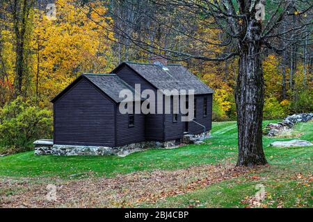 Daniel Webster Geburtsort in Franklin in New Hampshire. Stockfoto