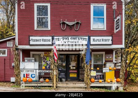 Charmanter Ripton Country Store. Stockfoto