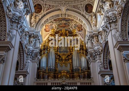 Stephansdom, Passau, Bayern, Deutschland Stockfoto