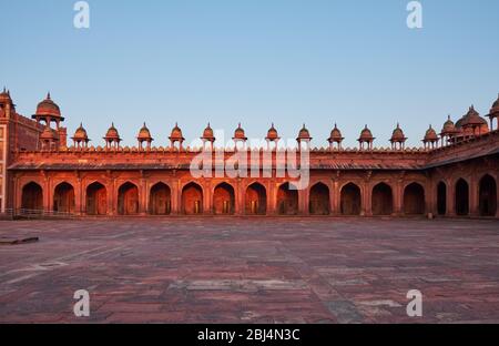 Jama Masjid Moschee in Fatehpur Sikri in Agra, Uttar Pradesh, Indien Stockfoto