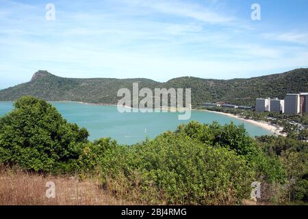 Blick Richtung Catseye Beach, Hamilton Sland, Australien Stockfoto