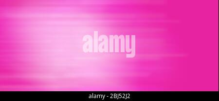 Abstrakt rosa Kunst Bewegung Hintergrund. Abstrakt verschwommener rosa Hintergrund mit Lichteffekt. Digitale Illustration in Pink. Banner im Großformat Stockfoto