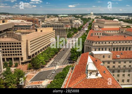 Kapitol der Vereinigten Staaten und das Senatgebäude, Washington DC USA Stockfoto