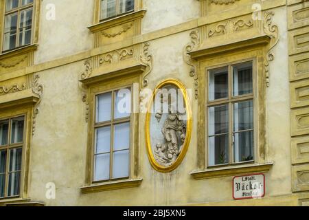 Stadtgebäude, Wien, Niederösterreich, Österreich Stockfoto