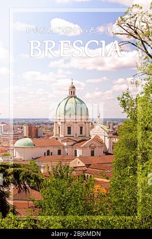 Reisen Sie in Italien in Brescia Stadt in der Lombardei Region Stockfoto