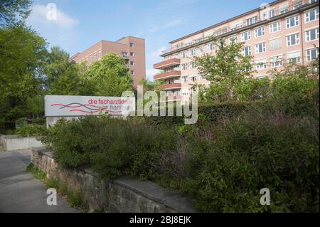 IM Bild: Facharztklinik Hamburg Eppendorf , Hamburg am 28.4.2020 Stockfoto