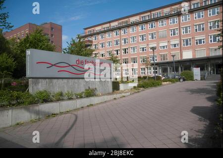 IM Bild: Facharztklinik Hamburg Eppendorf , Hamburg am 28.4.2020 Stockfoto