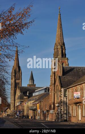 Free North Church und St. Columba High Church, Inverness, Schottland Stockfoto