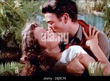 DUELL IN THE SUN 1946 Vanguard Films Produktion mit Jennifer Jones und Gregory Peck Stockfoto