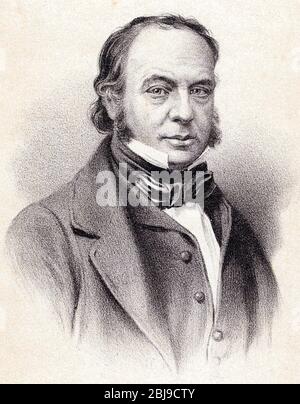 ISAMBARD KÖNIGREICH BRUNEL (1806-1859) Englisch Bauingenieur von Schiffen, Docks, Tunnels, Eisenbahnen etc Stockfoto