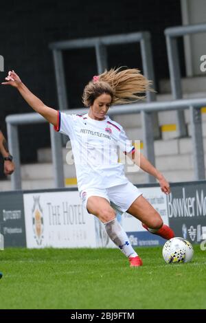 AFC Fylde Frauen-Spielerin Laura Merrin Stockfoto