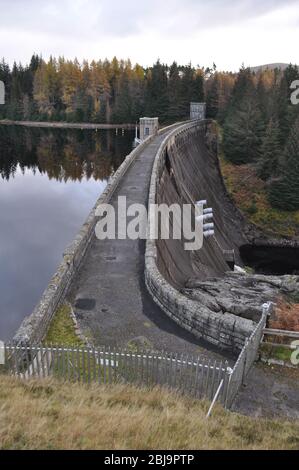 Roy Bridge Reservior, River Spean, Schottland, großbritannien Stockfoto