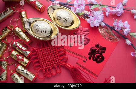 Cracker für Lunar chinese New Year tet Urlaubskonzept Stockfoto