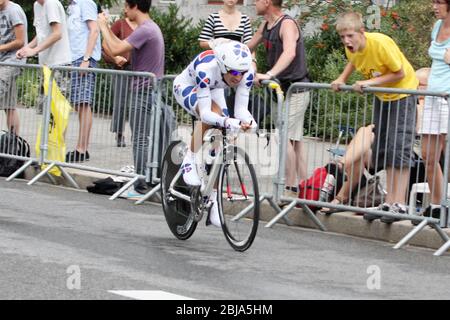 Christophe Le Mével von La Française des Jeux während der Tour de France 2009, Stage18 Radrennen,Annecy - Annecy ( 40.5 km) am 25. Juli 2009 in Annecy- Foto Laurent Lairys / DPPI Stockfoto