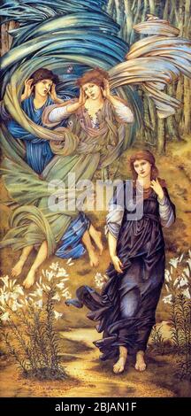 Edward Burne-Jones, Malerei, Sponsa de Libano, 1891 Stockfoto