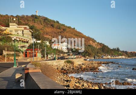 Blick auf Vung Tau. Vietnam Stockfoto