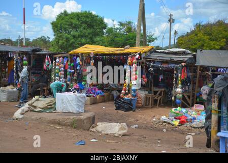 Isiolo Stadt, Nord Kenia, Ostafrika Stockfoto