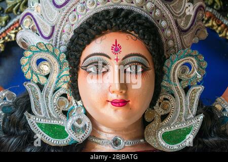 Navratri Festival Feiern verheißungsvolle neun Tage Festival Feier der Frau Stockfoto