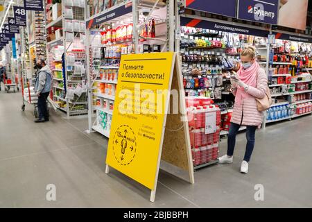 Kaliningrad, Russland. 29. April 2017. Natalya Ishchenko, amtierende