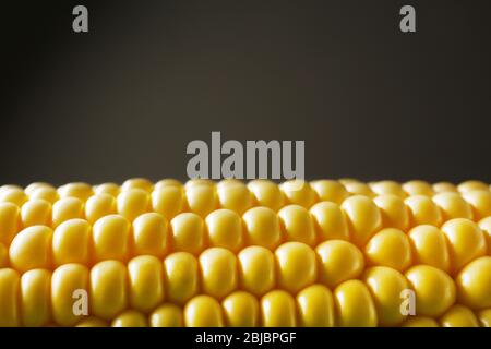 Frischer Mais, Nahaufnahme Stockfoto