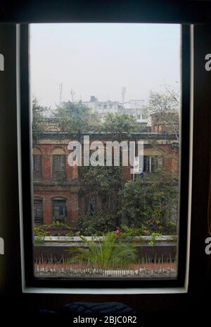 Der Eindruck der Touristen vom ersten Besuch in Indien auf der Suche nach Tigern und Kultur. Stockfoto