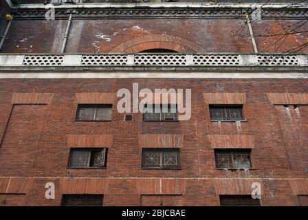 1920er Jahre Architektur Red Brick Gaumont Theater Dorsett Hotel Shepherds Bush Pavilion 58 Shepherd's Bush Green, Shepherd's Bush, London W12 Frank Verity Stockfoto