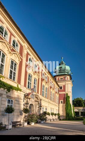 Schloss Lancut alias Lubomirski Palace, 17. Jahrhundert, in Lancut, Malopolska aka Kleinpolen Region, Polen Stockfoto