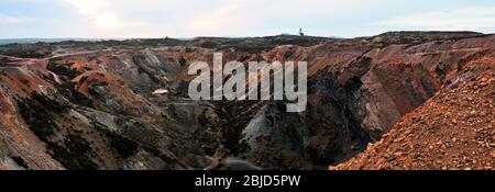 Rund um Großbritannien - Parys Mountain ( Mynydd Parys ) , Anglesey Stockfoto