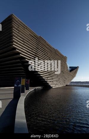 Das V und A Dundee Gebäude am Wasser in Dundee, Schottland. Stockfoto