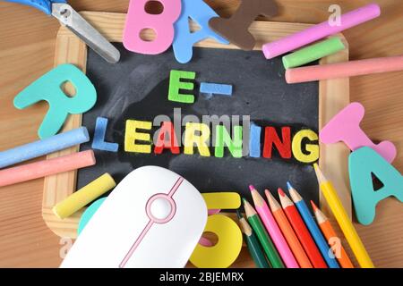 E-learning Stockfoto