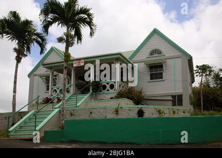 Grand Etang Forest Reserve Grenada Besucher-Informationszentrum Stockfoto