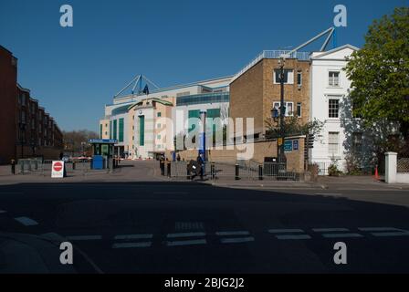 Chelsea FC, Stamford Bridge Fulham Road, Fulham, London SW6 1HS Fulham Broadway The Bridge Archibald Leitch Stockfoto