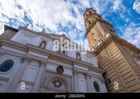 Kathedrale von La Seo in Zaragoza, Spanien, Europa Stockfoto