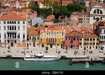 San Basilio, Stadtteil Dorsoduro, Venedig, Italien Stockfoto