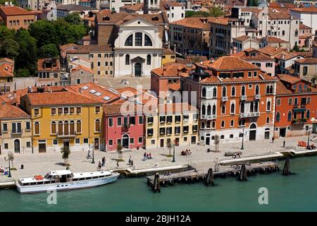 San Basilio, Stadtteil Dorsoduro, Venedig, Italien Stockfoto