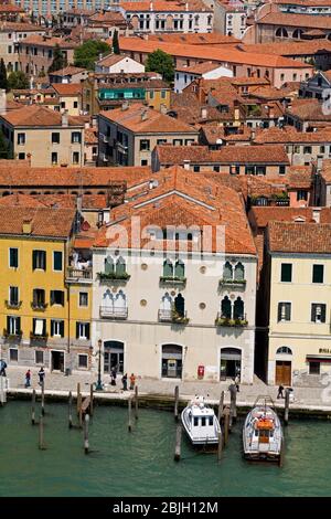 San Basilio, Stadtteil Dorsoduro, Venedig, Italien Stockfoto