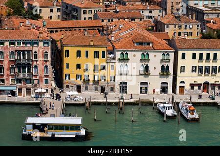 San Basilio, Stadtteil Dorsoduro, Venedig, Italien Stockfoto