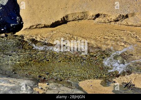 Fließendes Wasser Stockfoto