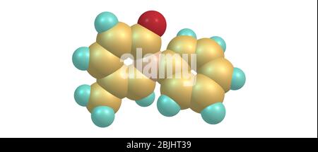 Pirfenidon ist ein Medikament zur Behandlung von idiopathischer Lungenfibrose oder IPF. Es wirkt durch die Verringerung der Lungenfibrose. 3d-Darstellung Stockfoto