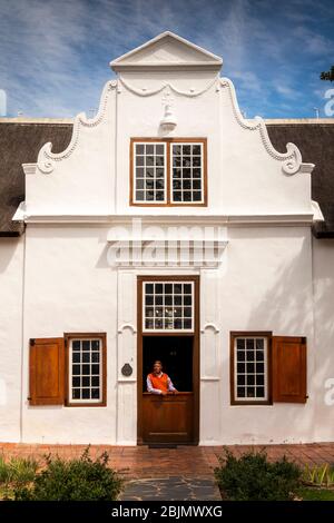 Südafrika, Stellenbosch, The Braak, Bloem Street, Burgerhuis Museum Stockfoto