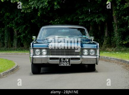 1969 Lincoln Continental Classic American Luxusauto mit "Clap Hands" Stockfoto