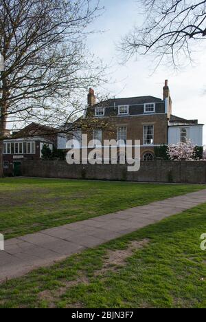 River House Westcott Lodge, 22 Lower Mall, Hammersmith, London W6 Stockfoto