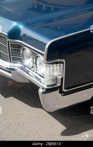 1969 Lincoln Continental Classic American Luxusauto mit "Clap Hands" Stockfoto