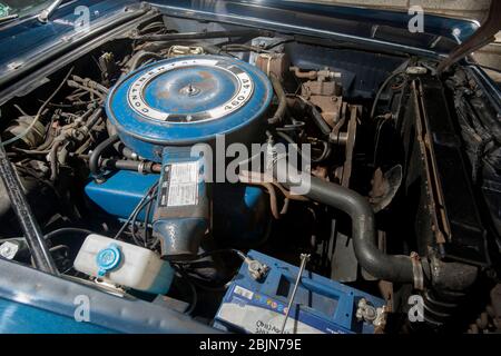 1969 Lincoln Continental Classic American Luxusauto mit "Clap Hands" Stockfoto