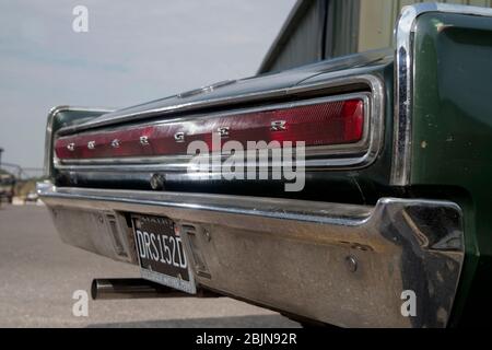 1967 Dodge Charger klassischen amerikanischen Muskel-Auto Stockfoto