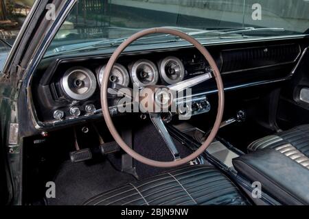 1967 Dodge Charger klassischen amerikanischen Muskel-Auto Stockfoto